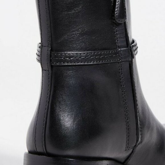 Brand New Tory Burch Brooke women sz 5 boots perfact black 006 52660 - Picture 5 of 6